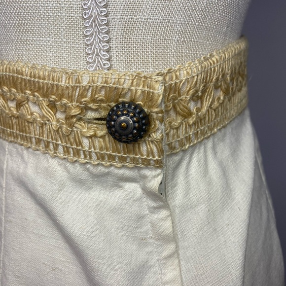 Bill Atkinson Glen of Michigan Vintage Cream Midi Skirt - Picture 3 of 5